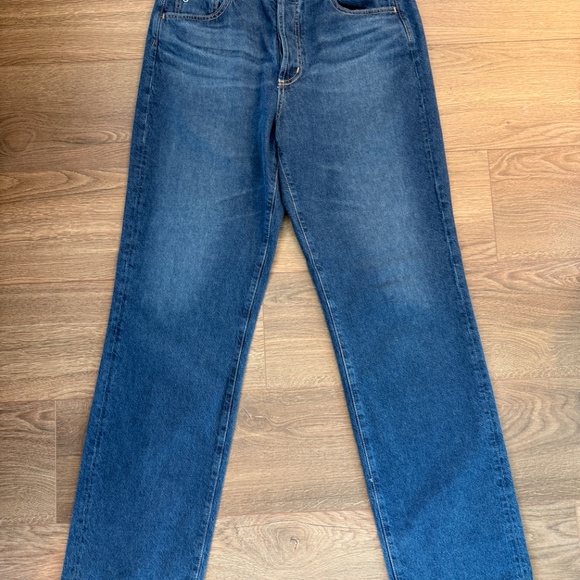 NWOT AG Alexxis High-Rise Vintage Straight Jeans – Size 30 - Picture 3 of 4